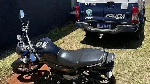 Motociclista é detido após fuga perigosa durante patrulhamento