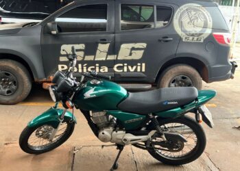 Jovem é preso em flagrante por furto de motocicleta