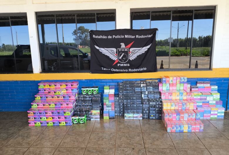 Apreensão de carga irregular gera prejuízo de R$ 431 mil ao crime