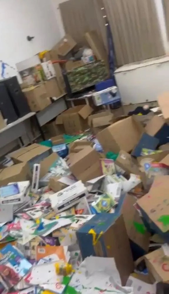 Crianças vandalizam escola municipal no interior de MS