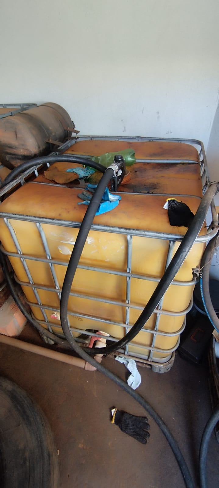 Operação identifica depósito irregular de diesel e aplica multa de R$ 20 mil