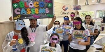 Hospital Cassems de Nova Andradina transforma Carnaval em conscientização sobre segurança e humanização