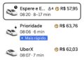 Chuva + segunda-feira fazem preço de corridas por app disparar em Campo Grande Chuva + segunda-feira fazem preço de corridas por app disparar em Campo Grande