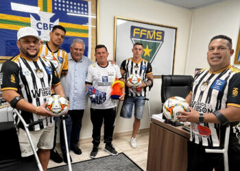 FFMS firma parceria com clube de futebol para amputados e fortalece inclusão no esporte