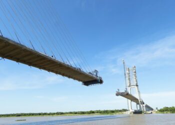 Ponte da Rota Bioceânica entra na fase final e deve ser entregue em agosto de 2026