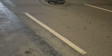 Ciclista fica gravemente ferido após ser atropelado em cruzamento