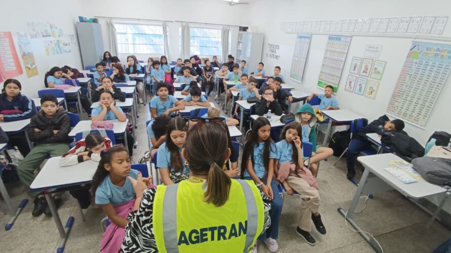 Agetran intensifica educação no trânsito com ação “Volta às Aulas”