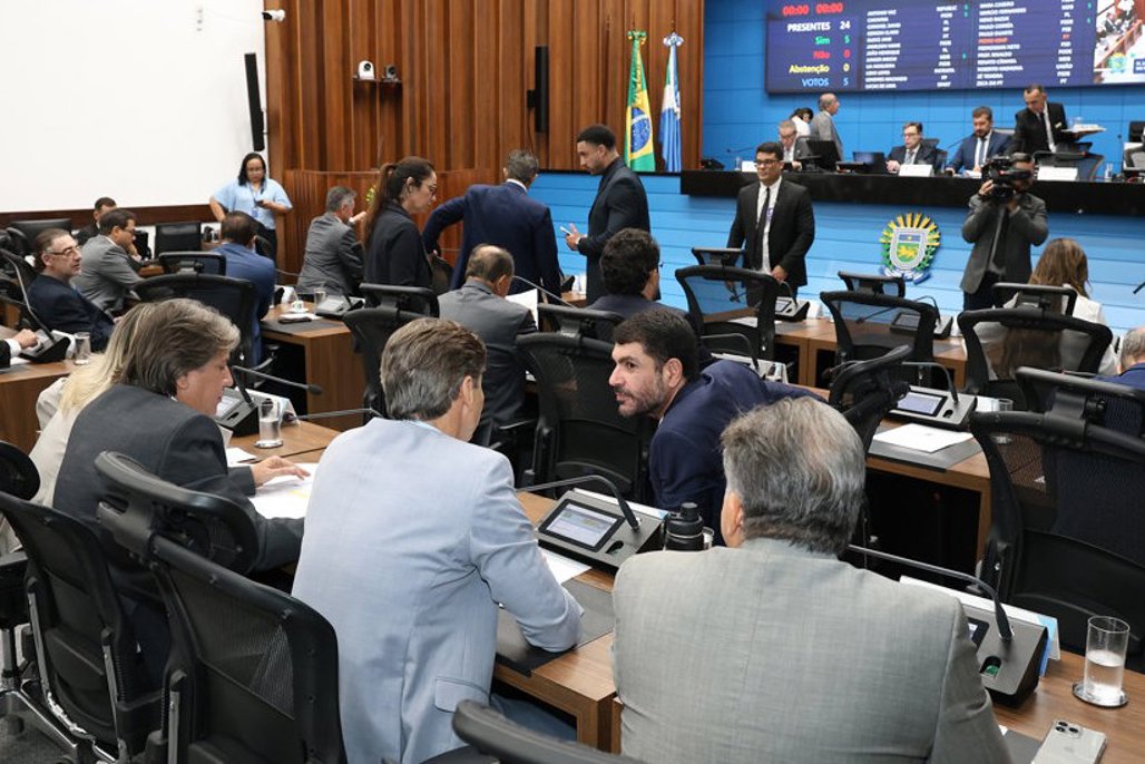 Ordem do Dia da sessão desta quinta-feira  da Assembleia  Legislativa com dois projetos para votação