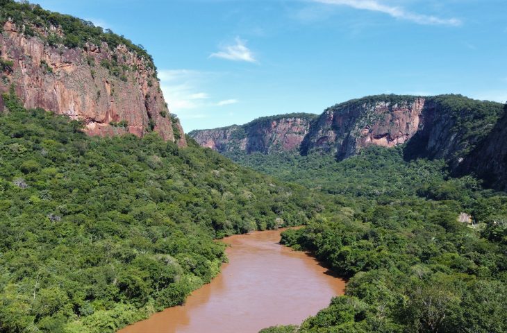 Nível do Rio Aquidauana atinge cota de emergência em Dois Irmãos do Buriti