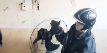 Falha em ventilador provoca princípio de incêndio em escola estadual