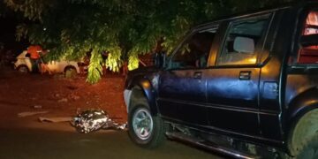 Motorista foge após atropelar e matar idosa de 77 anos