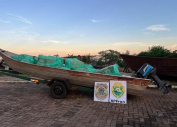 Fronteira pegando fogo: pacotes de cigarro contrabandeado são apreendidos entre PR e MS