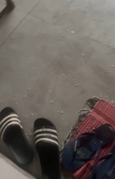 Quarta de Cinzas tem chuva de granizo em Campo Grande