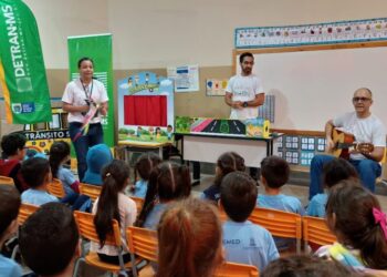 Detran-MS retoma programa “Detran vai à Escola” para conscientização no trânsito