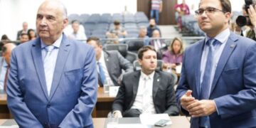 Londres Machado e Pedrossian Neto são reconduzidos à liderança do Governo na ALEMS