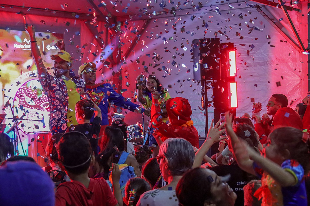 Carnaval começa no Norte Sul Plaza com atrações gratuitas para toda a família