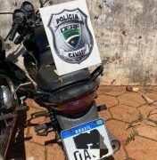 Moto furtada é recuperada em condomínio de Campo Grande