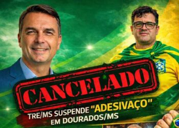 Justiça Eleitoral proíbe “adesivaço” do PL em Dourados por suspeita de campanha antecipada