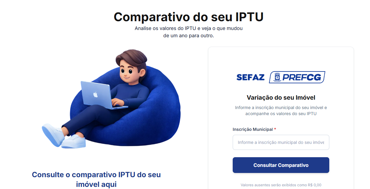 Nova ferramenta de consulta ao IPTU esclarece dúvidas de contribuintes 