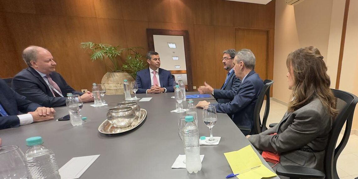 Com presidente do Paraguai, Longen busca destravar gargalos logísticos e ampliar negócios 