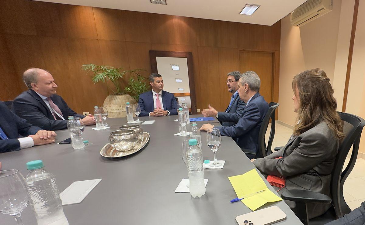 Com presidente do Paraguai, Longen busca destravar gargalos logísticos e ampliar negócios 