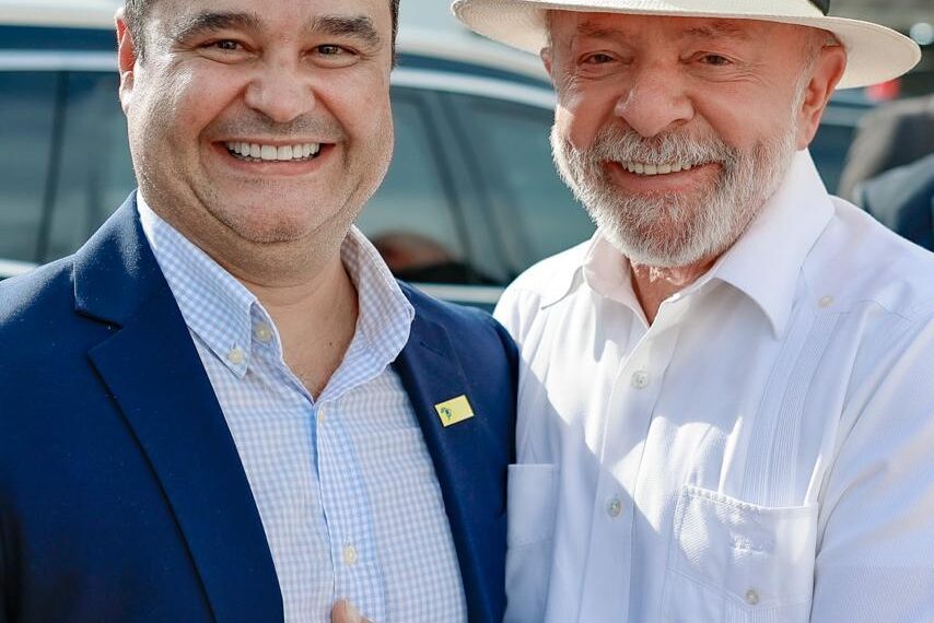 Lula declara apoio a Fábio Trad durante agenda em Campo Grande