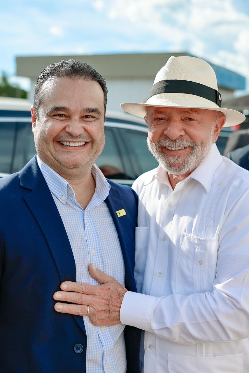 Lula declara apoio a Fábio Trad durante agenda em Campo Grande