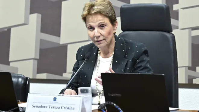 Nome de Tereza Cristina ganha cada vez mais força como vice de Flávio Bolsonaro