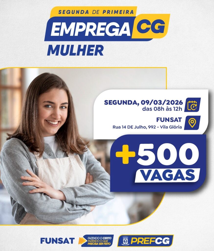 Funsat realiza mutirão com 500 vagas exclusivas para mulheres no dia 9 Funsat realiza mutirão com 500 vagas exclusivas para mulheres no dia 9