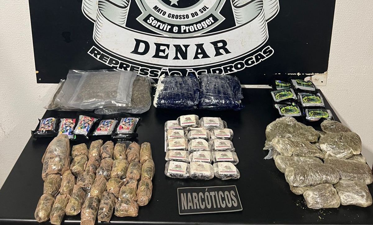 Operação apreende drogas enviadas pelos Correios de MS para outros estados