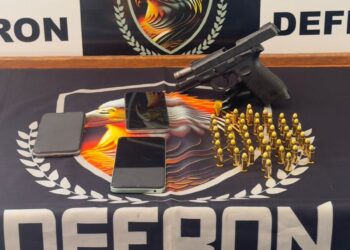 Operação mira rede de apoio ao tráfico e apreende arma em MS Operação mira rede de apoio ao tráfico e apreende arma em MS