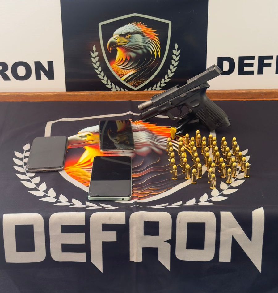 Operação mira rede de apoio ao tráfico e apreende arma em MS