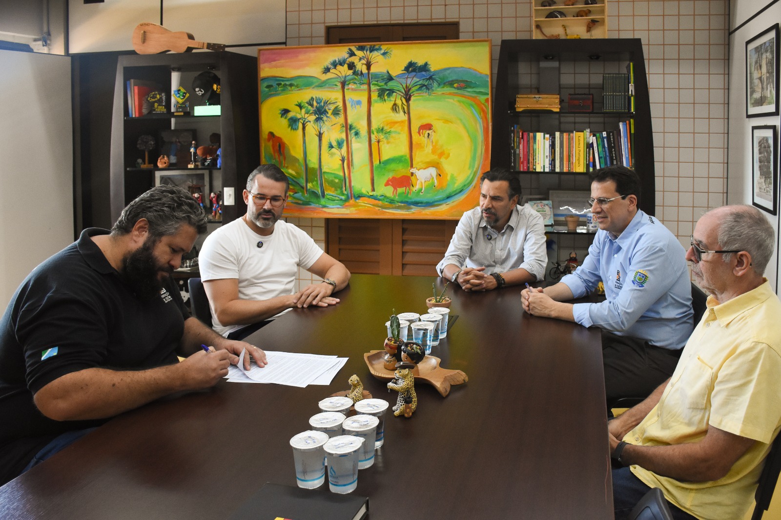 Acordo garante digitalização de acervo histórico e preservação da memória de MS