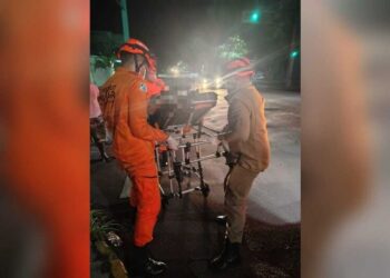 Mulher perde a perna após atropelamento na Vila Carvalho