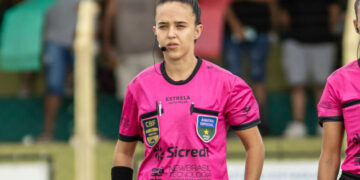 Árbitra de MS apita partida do Brasileirão Feminino Série A