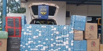 Contrabando na fronteira gera prejuízo de mais de R$ 100 mil ao crime