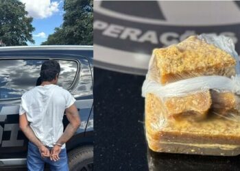 Foragido por homicídio é preso com mais de meio quilo de crack em Campo Grande Foragido por homicídio é preso com mais de meio quilo de crack em Campo Grande