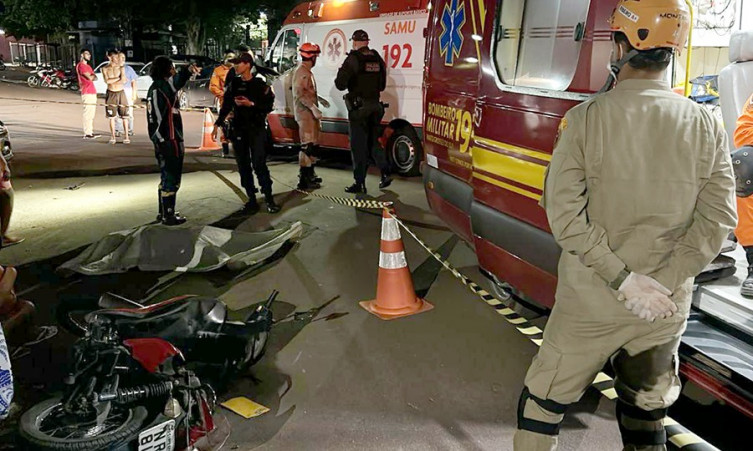 Motociclista morre em grave acidente e motorista foge sem prestar socorro