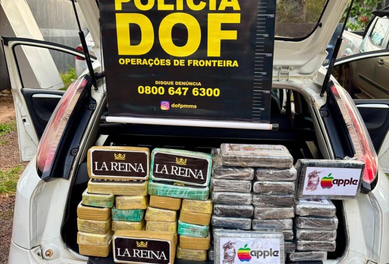 Carga milionária de cocaína é interceptada em rodovia na fronteira