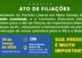 PL realiza ato de filiações com lideranças políticas em Campo Grande PL realiza ato de filiações com lideranças políticas em Campo Grande