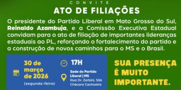PL realiza ato de filiações com lideranças políticas em Campo Grande