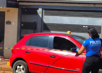 Homem é baleado com três tiros e suspeito foge em moto em Campo Grande