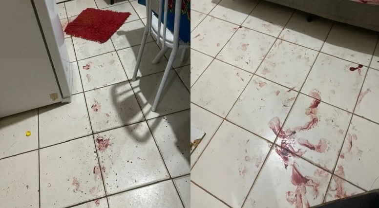 Homem esfaqueia cunhado e fere companheira antes de ser preso em flagrante