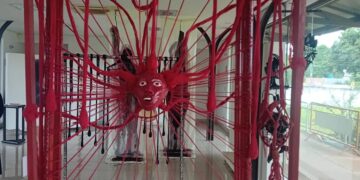 Exposição reúne 14 artistas de MS na Esplanada Ferroviária