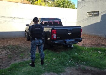 Veículo roubado é localizado e recuperado por força integrada em MS