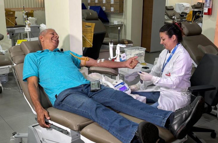Após 52 anos como doador de sangue, Domingos encerra ciclo e deixa exemplo de solidariedade