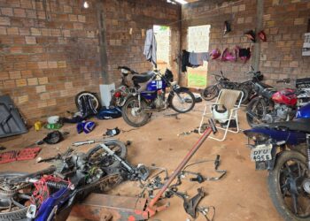 Grupo envolvido em furto e adulteração de motocicleta é identificado