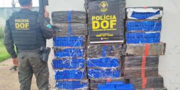 Quase meia tonelada de maconha é apreendida após perseguição na BR-163