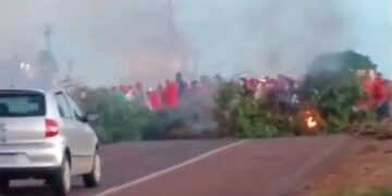 Interdição na BR-163 em Campo Grande exige atenção redobrada de motoristas
