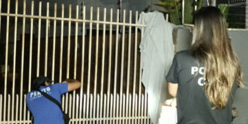 Homem morre após ficar com a cabeça presa em portão em Dourados